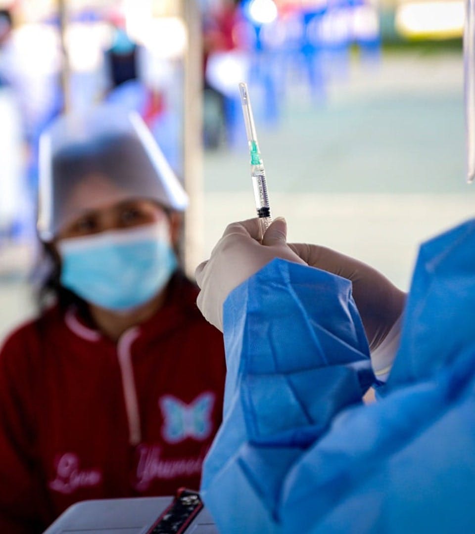 Arequipa: Vacunación con tino